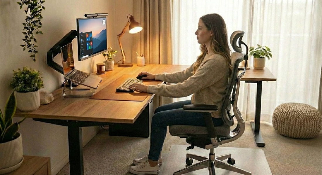 Mal de dos en télétravail ? Le guide ultime pour un bureau ergonomique et productif
