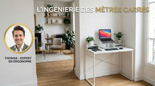 L'Ingénierie des Mètres Carrés : Configurer un Bureau Blanc Gain de Place selon l'Espace Disponible