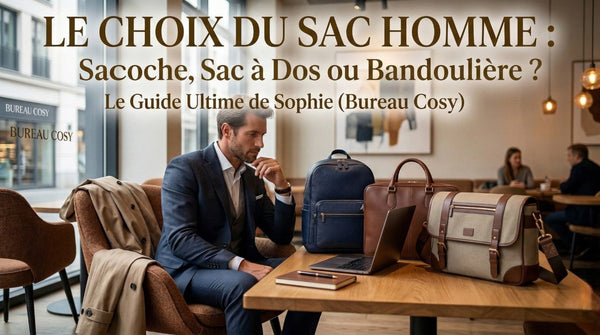 Sacoche, sac à dos ou bandoulière : Comment choisir son sac ordinateur homme selon son mode de vie ?