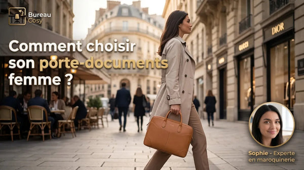 Comment choisir son porte-documents femme ? Guide complet (Cuir, Taille, Confort)