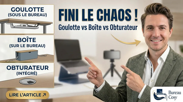 Goulotte, Boîte ou Obturateur : Quel Passe-Câbles pour en finir avec le Chaos ?