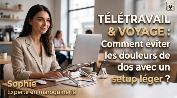 Télétravail & Voyage : Comment éviter les douleurs de dos avec un setup léger ?