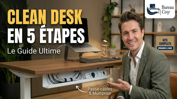 Cable Management : Le guide pour transformer votre bureau en espace de travail épuré