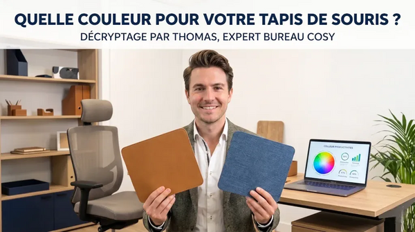 Psychologie des couleurs : Quelle teinte pour votre tapis de souris et quel impact sur votre productivité ?