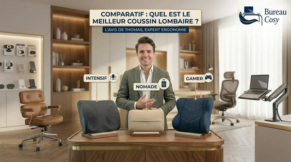 Comparatif : Quel est le meilleur coussin lombaire pour votre chaise de bureau ?