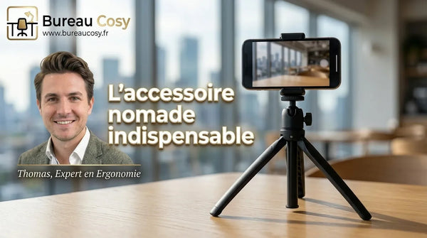 Pourquoi le mini trépied téléphone est l'accessoire indispensable des voyageurs et des vloggers nomades ?