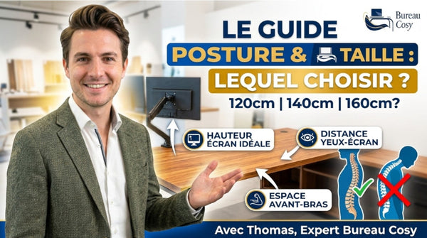 Dimensions Bureau en Bois : Le Guide Ergonomique pour Sauver Votre Posture et Votre Productivité