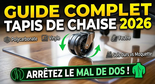 Comment choisir le meilleur tapis de chaise de bureau en 2026 ? (Guide Complet)