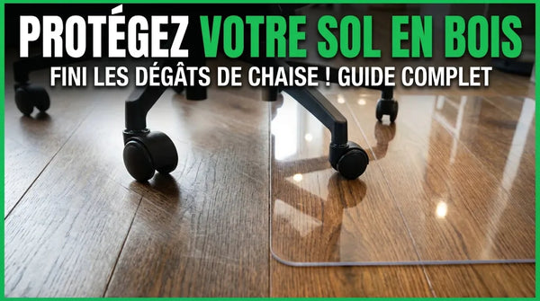 Comment protéger votre parquet des roulettes de chaise de bureau ?