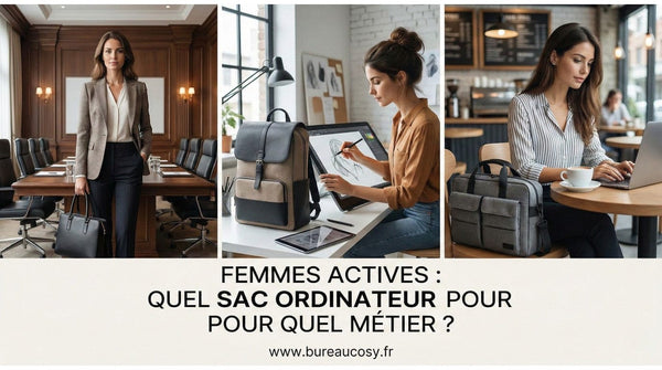 Femmes actives : Quel sac ordinateur pour quel métier ?