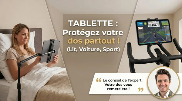 Du lit au sport : Comment utiliser votre tablette partout en toute sécurité ?
