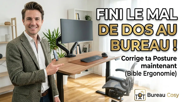La Bible de l'Ergonomie au Travail : Comment corriger sa posture et éliminer définitivement le mal de dos en télétravail