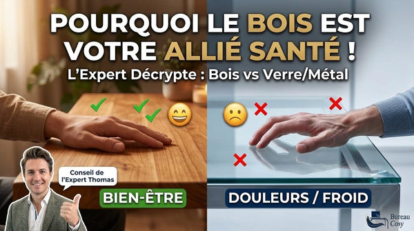 Pourquoi le bois est le meilleur allié de votre santé au travail : l'analyse de l'expert