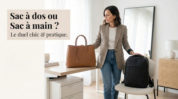 Sac à dos ou sac à main ordinateur : Quel format choisir pour votre quotidien ?