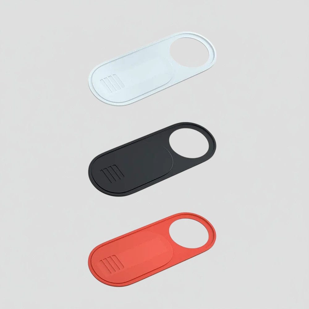 3 coloris Cache Webcam Coulissant Ultra-Fin - Protection Confidentialité Multi-Appareils