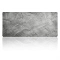 Tapis de Souris XXL Gris Marbré - Station de Travail Étendue pour Télétravail