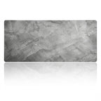 Tapis de Souris XXL Gris Marbré - Station de Travail Étendue pour Télétravail
