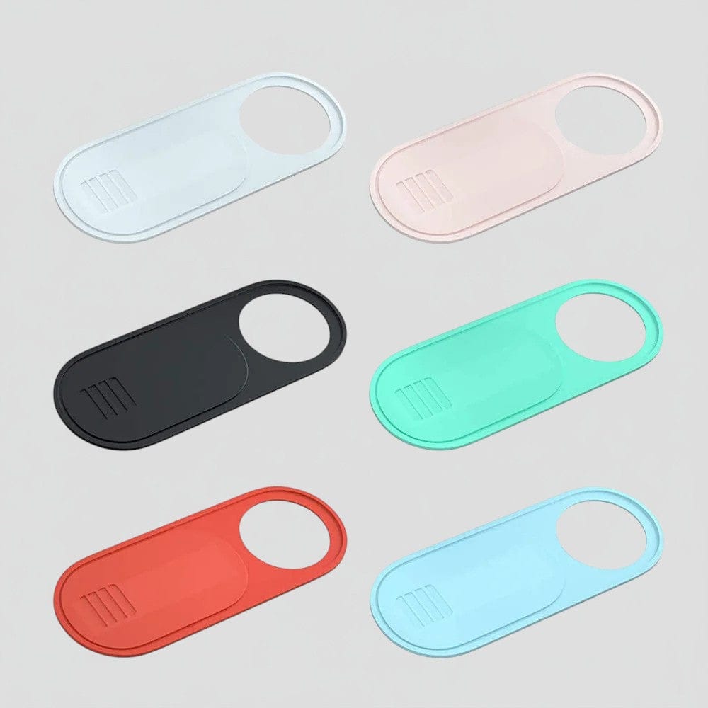 6 coloris Cache Webcam Coulissant Ultra-Fin - Protection Confidentialité Multi-Appareils
