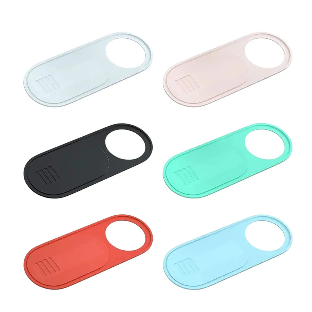 6 coloris Cache Webcam Coulissant Ultra-Fin - Protection Confidentialité Multi-Appareils