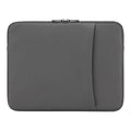 Housse ordinateur DuetPouch gris - étui ordinateur portable et protection antichoc ordinateur sur fond blanc