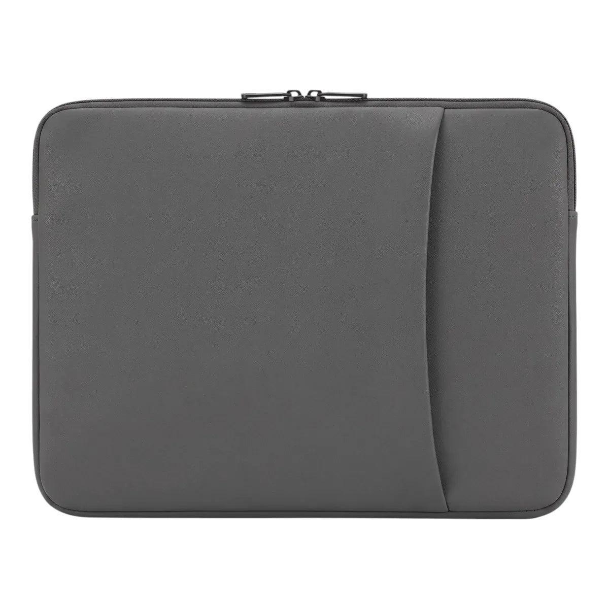 Housse ordinateur DuetPouch gris - étui ordinateur portable et protection antichoc ordinateur sur fond blanc