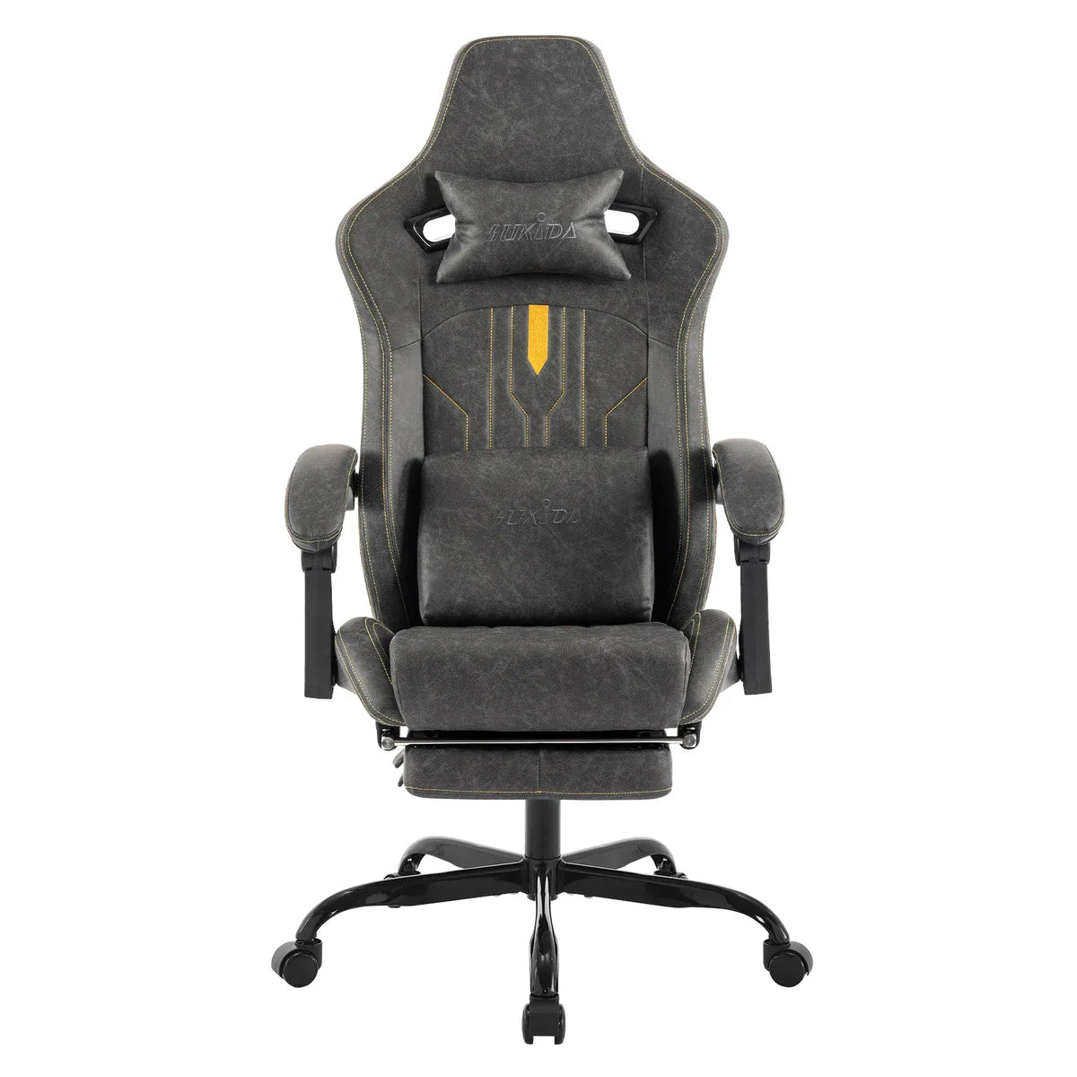 Chaise Ergonomique OMEGA-VIBE : Courbe Dorsale & Confort Massant