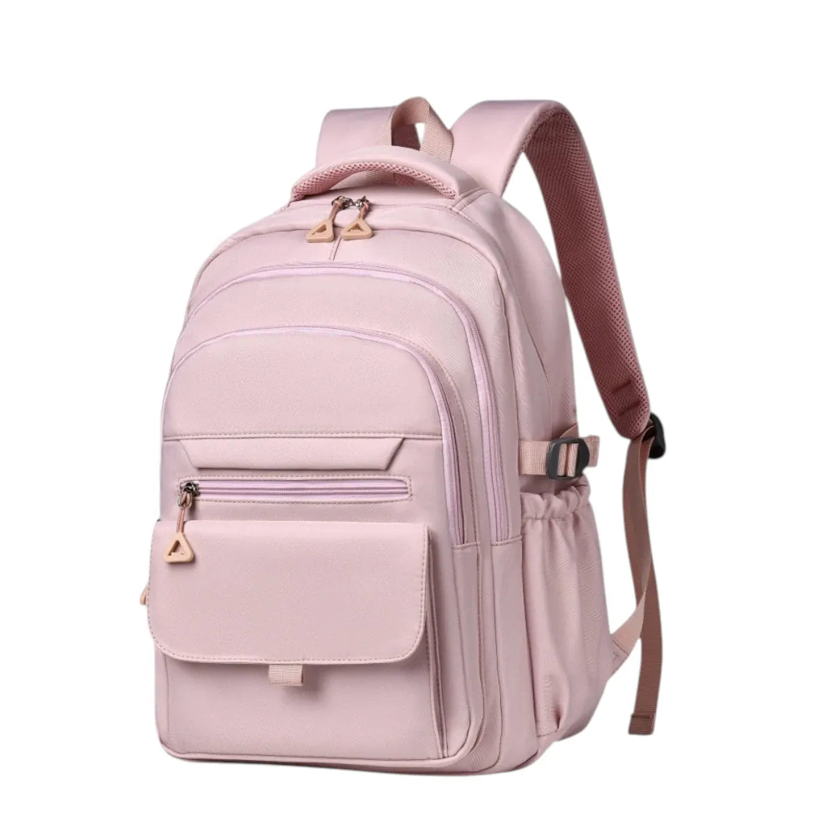 Sac à dos ordinateur femme Sillage 9011 rose élégant, alliant confort ergonomique et esthétique moderne.