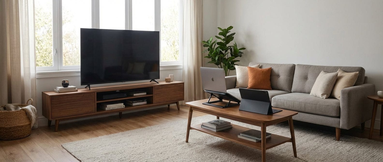 Solution de mobilité urbaine pour le travail hybride incluant sacs à dos pour ordinateur, pochettes de protection et accessoires connectés pour les trajets quotidiens.