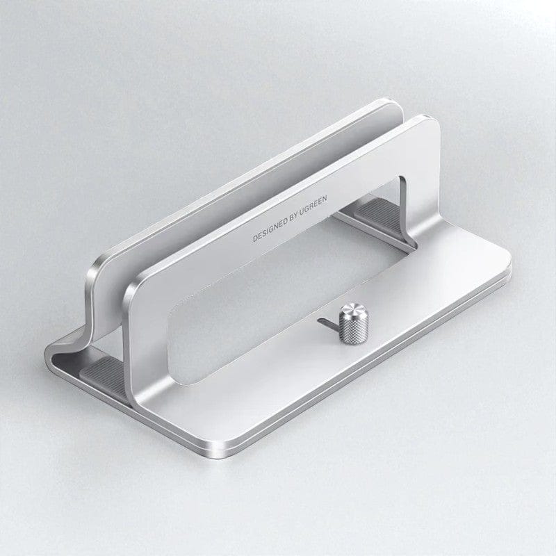 Argent - 1 emplacement Support Ordinateur Portable Vertical Ajustable 12-26mm