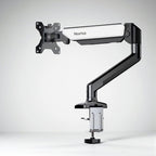 Argent Bras Écran PC Articulé Simple 13-32 pouces - Support Bureau Ergonomique