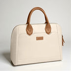 Beige / 13-14 pouces Sacoche Ordinateur Pour Femme Business Canvas - Protection Premium 13 à 16 Pouces