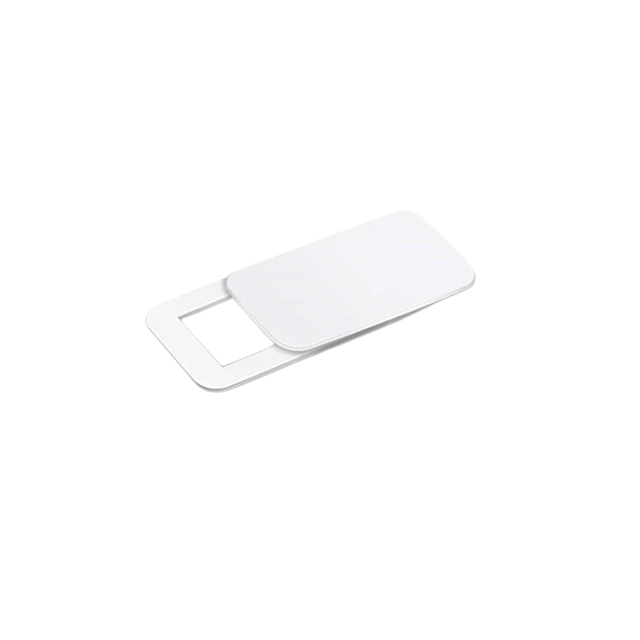 Blanc Cache Webcam Coulissant Universel