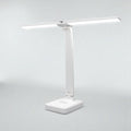 Blanc Lampe de Bureau LED Pliable à Gradation Continue - Protection Oculaire et Batterie Rechargeable