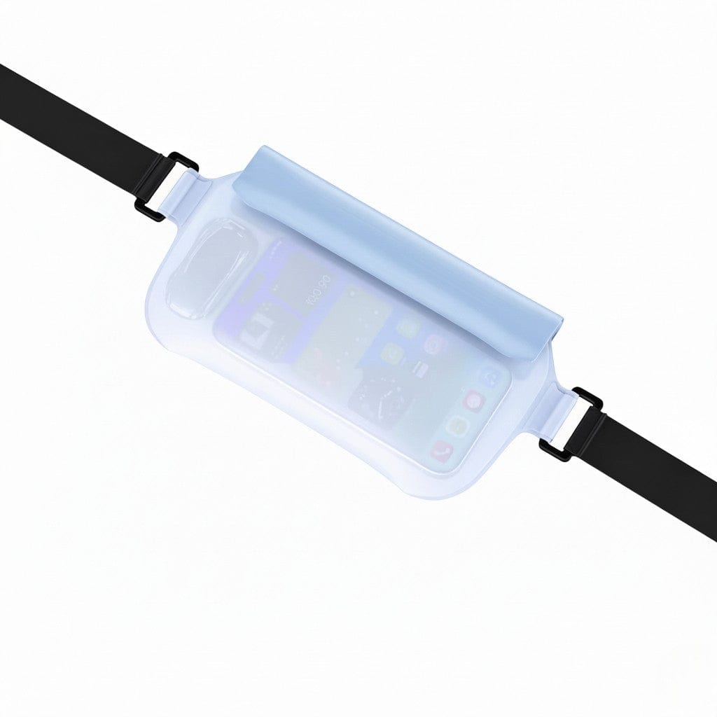 Bleu clair Pochette Téléphone Étanche IPX8 - Protection Maximale pour Digital Nomads