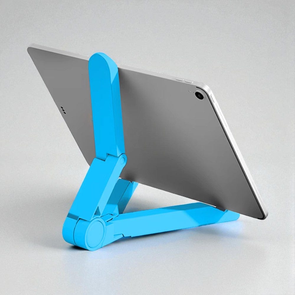 Bleu clair Support pour Tablette Pliable Ajustable 4-11 Pouces - Station de Travail Ergonomique