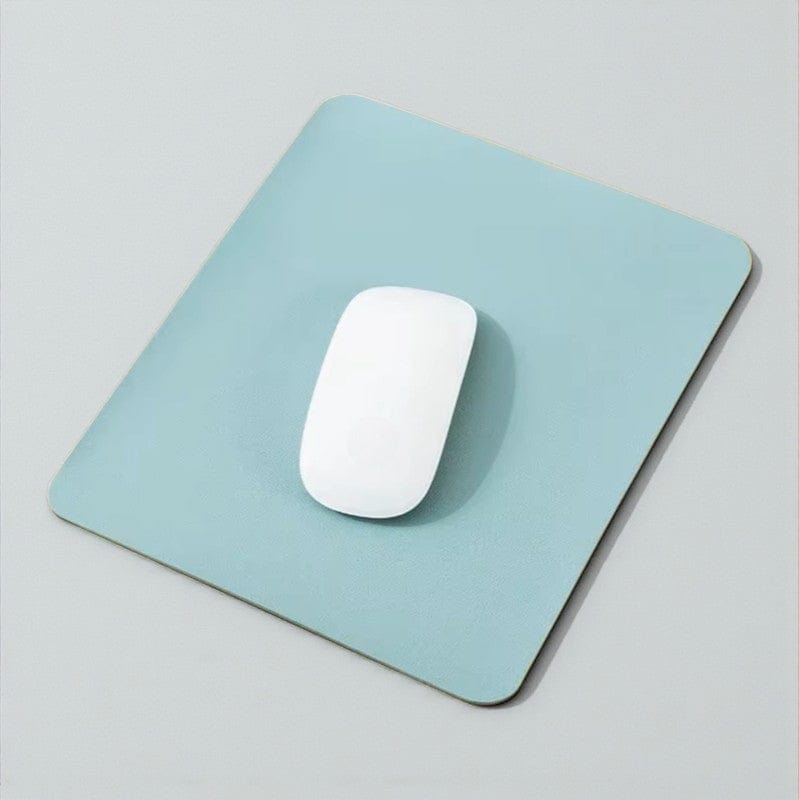 Bleu clair Tapis de Souris Compact Polyuréthane - Surface Lisse Antidérapante