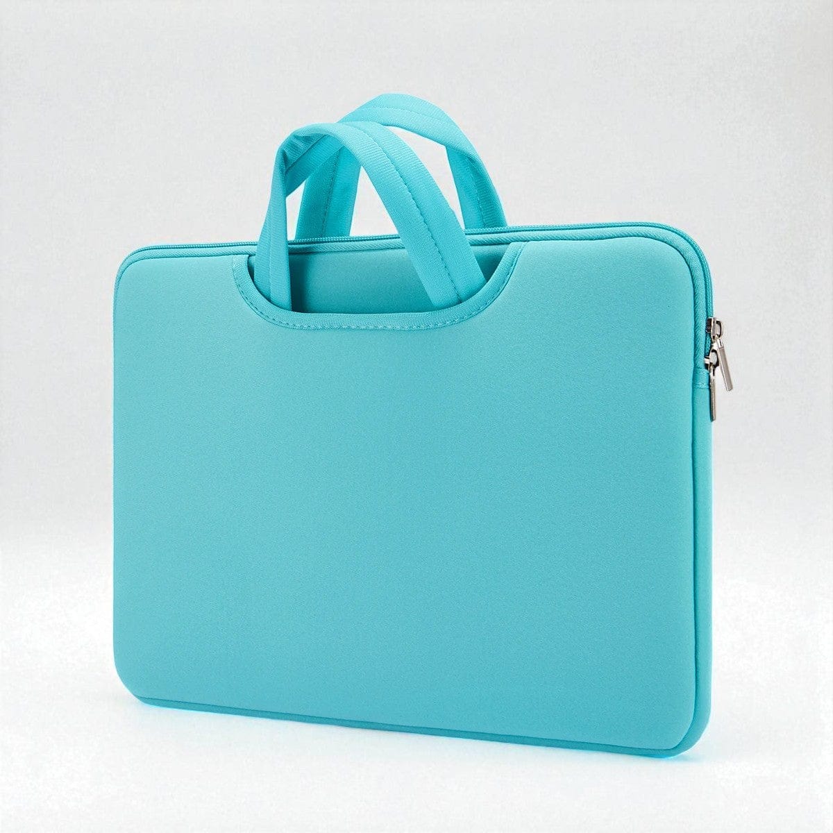 Bleu cyan Sacoche Ordinateur Pour Femme Polyester 15 à 17 Pouces - Sac PC Portable Léger
