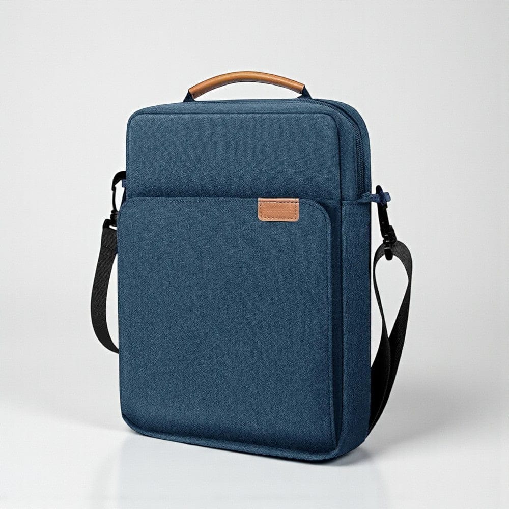Bleu foncé / 9.7 - 11 pouces Sacoche Ordinateur Pour Femme 9 à 13 Pouces - Sac Elégant et Protection Professionnelle