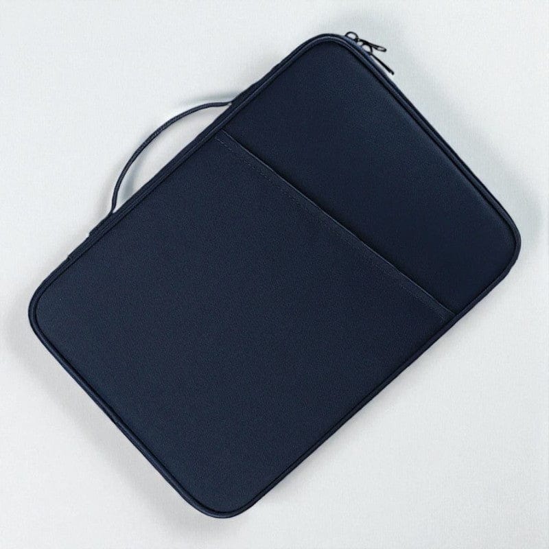 Bleu Marine / 15-16 pouces (38x27x3cm) Housse Ordinateur Portable Imperméable avec Poignée de Transport - 13 à 16 pouces