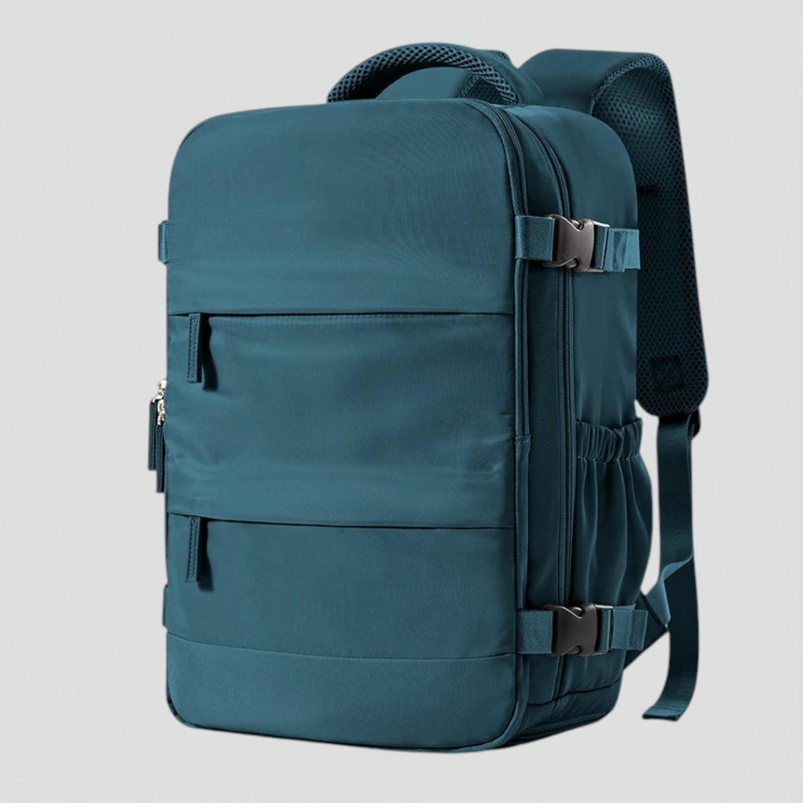 Bleu Peacock Sac à dos ordinateur voyage 40x28x17cm - Bagage cabine multifonction