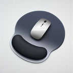 Bleu Tapis de Souris Ergonomique avec Repose-Poignet - Support Confort 22x25cm