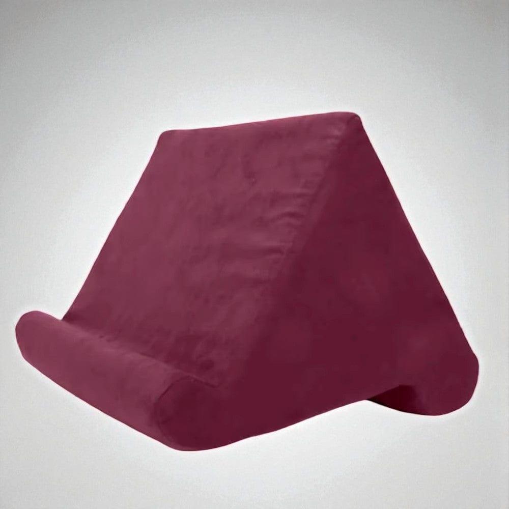 Bordeaux Support Coussin Triangulaire pour Tablette - Station de Travail Ergonomique