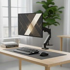 Bras Écran PC Articulé Réglable 13 à 32 Pouces - Support Bureau Ajustable