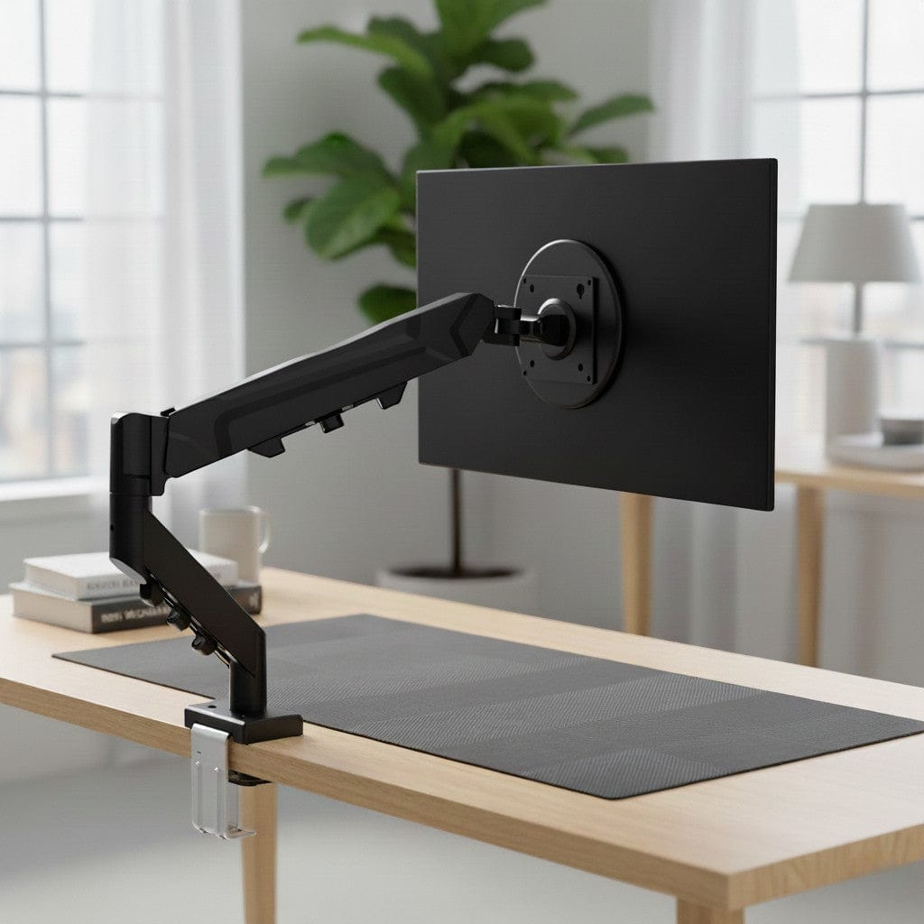 Bras Écran PC Articulé Réglable 13 à 32 Pouces - Support Bureau Ajustable
