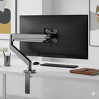 Bras Écran PC Articulé Réglable 14-32 Pouces - Support Bureau Ergonomique