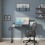 Bureau Assis Debout Électrique 120×60 cm - Réglage de Hauteur Intelligent avec Mémoire de Positions