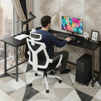 Bureau d'Angle en L 170cm - Station de Travail Gaming et Télétravail