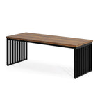 Bureau en bois LignaTandem - Vue studio principale sur fond blanc