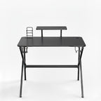 Bureau Gaming Ergonomique avec Support Moniteur Amovible - 100cm