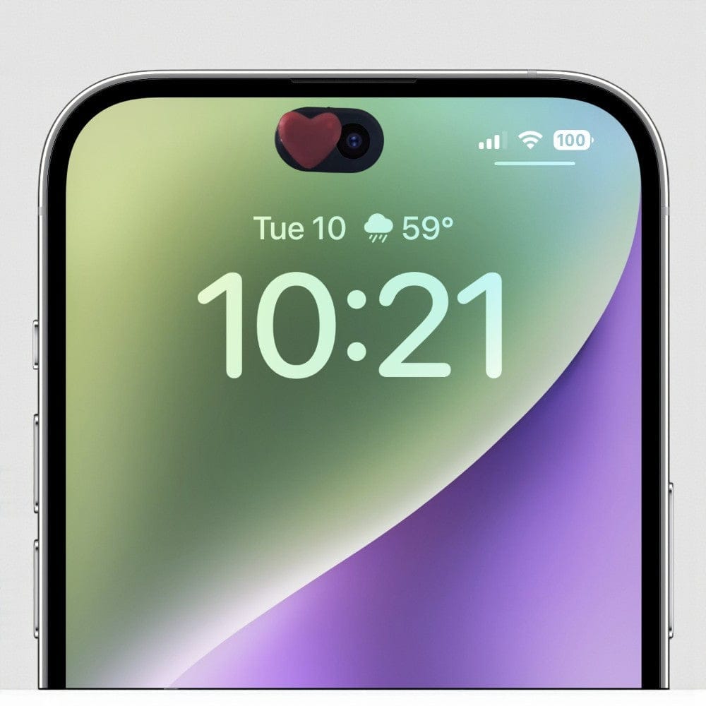 Cache Webcam à Motif Cœur - Protection Ultra-Fine pour Ordinateurs Portables